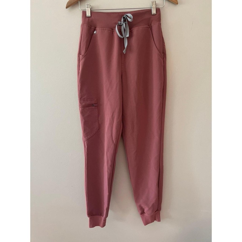 FIGS Women's Zamora Scrub Jogger Pants Mauve Size XS